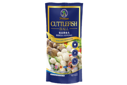 Nikudo Premium Cuttlefish Ball 极品墨鱼丸 10'S（VIP会员价：RM14.80）